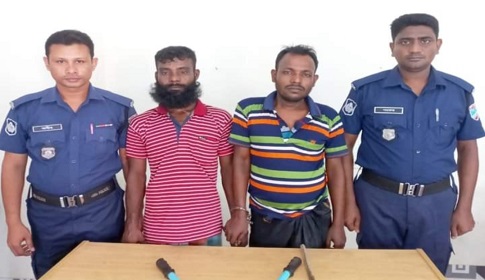 লোহাগড়ায় ডাকাতির ৪ দিন পর ২ ডাকাত গ্রেফতার