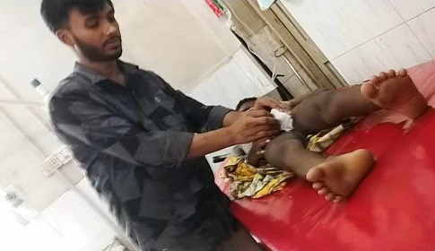 কালিয়াকৈর উপজেলা স্বাস্থ্য কমপ্লেক্সের জরুরী বিভাগে কাজ করেন সাবেক নৈশপ্রহরী