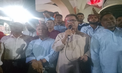তফসিল ঘোষণাকে স্বাগত জানিয়ে নীলফামারীতে আওয়ামী লীগের আনন্দ মিছিল
