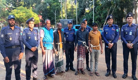 শ্রীমঙ্গলে চা বাগানের বাংলোতে ডাকাতি, ২৪ ঘণ্টায় গ্রেফতার