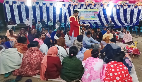মাগুরায় ৩ দিনব্যাপী রাধা গোবিন্দের অষ্টকালীন লীলা কীর্তন সম্পন্ন