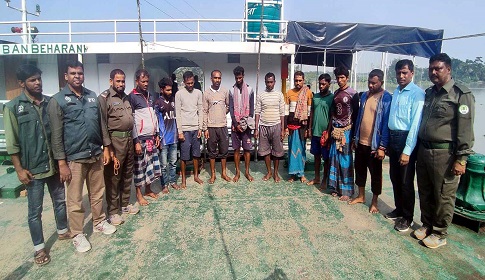 সুন্দরবনে ১০ হরিণ শিকারি আটক