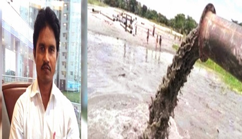 জোরপূর্বক বালু ভরাট করে ফষলি জমির শ্রেণী বদলের অভিযোগ পলিথিন জাকিরের বিরুদ্ধে