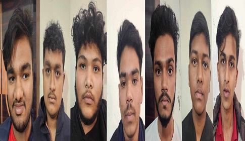 বরগুনায় মাদক সেবন অবস্হায় কিশোর গ্যাংয়ের ৭ সদস্য গ্রেপ্তার