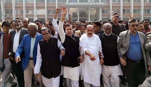 প্রধানমন্ত্রী শেখ হাসিনার পক্ষে আনুষ্ঠানিকভাবে নির্বাচনী প্রচারণা শুরু