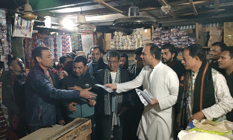 প্রধানমন্ত্রীর পক্ষে নৌকায় ভোট চাইলেন শেখ নাঈম