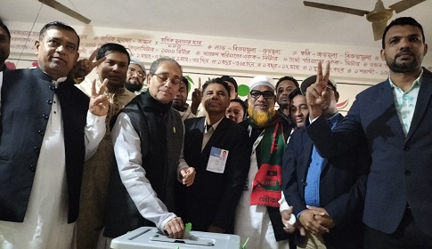 প্রধানমন্ত্রীর আসনে ভোট পড়েছে ৮৭ দশমিক ২৩ শতাংশ