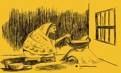 খড়, কয়লা আর সীমদানার গল্প