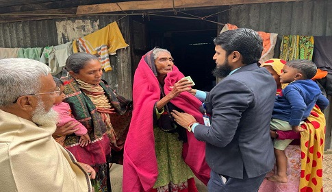 কোটালীপাড়ায় ৭ হাজার ১৭০ কম্বল বিতরণ 