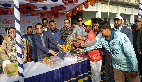 বাউফলে শীতকালীন জাতীয় ক্রীড়া প্রতিযোগিতা অনুষ্ঠিত