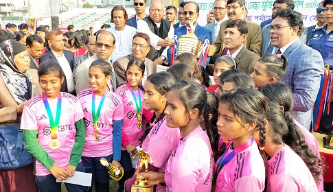 ঢাকা বিভাগীয় চ্যাম্পিয়ন রাজবাড়ী গোদার বাজার সরকারি প্রাথমিক বিদ্যালয় 