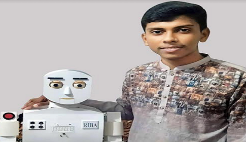 আগুন লাগলে সতর্ক করবে ক্ষুদে বিজ্ঞানী ইরানের উদ্ভাবিত রোবট ‘রিবা’