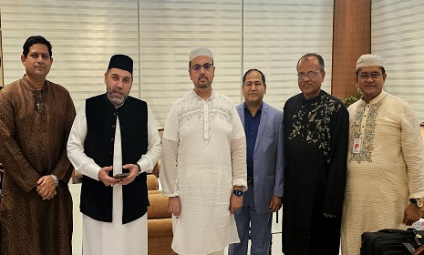 হযরত শেখ খালিদ আব্দুুল কাদের মনসুর আল জিলানী (রা:) এর ঢাকা ত্যাগ