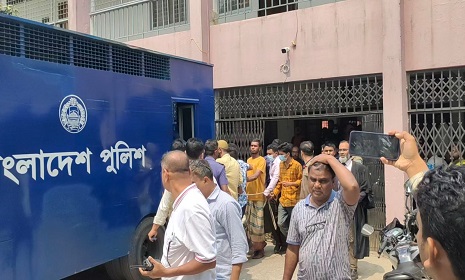 সাংবাদিক মাসউদ হত্যা মামলায় সাত আসামী কারাগারে