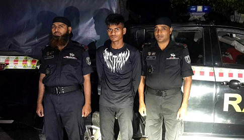 জিসান হত্যা মামলায় কিশোর গ্যাং’র মূলহোতা বাইক বাপ্পি গ্রেফতার