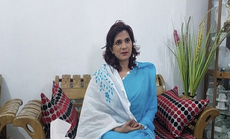 সাভার উপজেলা পরিষদ নির্বাচনে মহিলা ভাইস চেয়ারম্যান পদপ্রার্থী মিষ্টি চৌধুরী