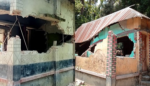 নড়াইলে খুনের ঘটনার ৫ মাস পরেও থামছে না বাড়িঘর ভাঙচুর-লুটপাট, আতঙ্কে গ্রামছাড়া মানুষ