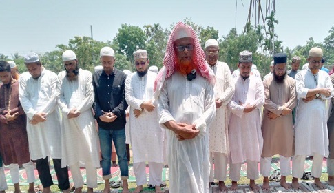 নড়াইলে বৃষ্টির জন্য ইস্তিস্কার নামাজ