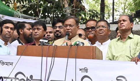 ‘আন্তর্জাতিক ইসরায়েলি লবির সাথে যুক্ত হয়ে দেশের বিরুদ্ধে ষড়যন্ত্র করছে বিএনপি’