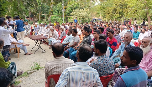 সালথায় ওয়াদুদ মাতুব্বরের পক্ষে নির্বাচনী পথসভা
