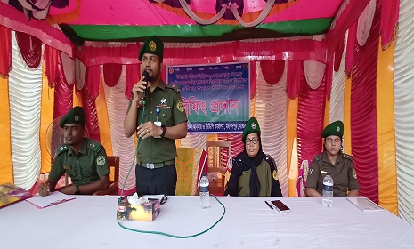 মহম্মদপুরে আনসার ও ভিডিপির আইন শৃঙ্খলা বিষয়ক ব্রিফিং প্রদান