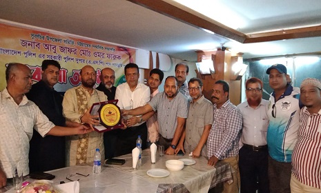 সহকারী পুলিশ সুপার পদে পদোন্নতি পাওয়ায় সুবর্ণচরের কৃতি সন্তান ওমর ফারুককে সংবর্ধনা