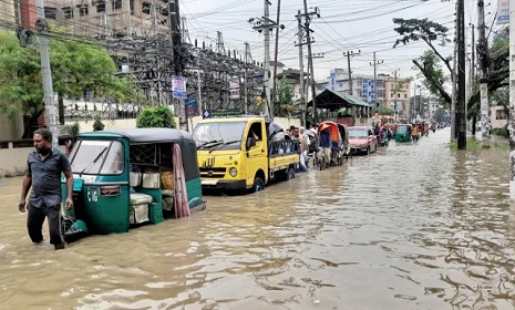 সিলেটে পানিবন্দি ৫ লাখ ৩৩ হাজার মানুষ