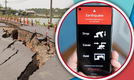 স্মার্ট ফোনে ভূমিকম্পের অ্যালার্ট চালু করবেন যেভাবে