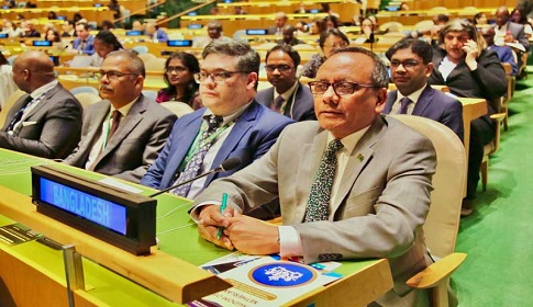 জাতিসংঘে তিন বছর মেয়াদী ইকোসোক নির্বাচনে বিজয়ী বাংলাদেশ