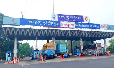বঙ্গবন্ধু সেতুতে ২৪ ঘণ্টায় ৩ কোটি ২১ লাখ টাকা টোল আদায়