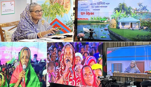 প্রধানমন্ত্রীর ঈদ উপহার পেয়ে যা বললো হাসিমাখা মুখগুলো