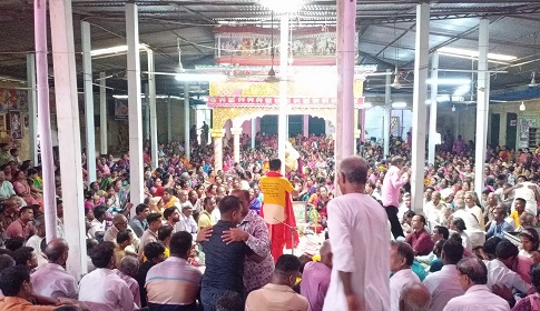 ফরিদপুরে কানাইপুর শিকদার বাড়ির মহানাম যজ্ঞানুষ্ঠান সমাপ্ত