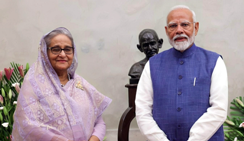 ঈদের শুভেচ্ছা জানিয়ে শেখ হাসিনাকে মোদীর চিঠি