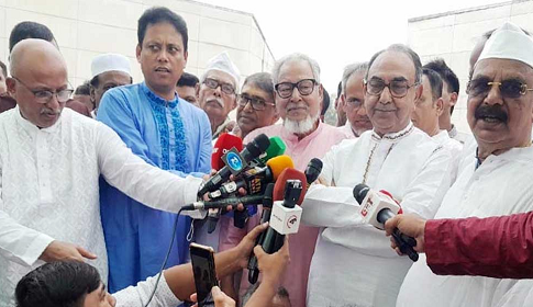 দেশবাসীকে ভয় ভীতি কোরবানি দেওয়ার আহ্বান মির্জা আব্বাসের