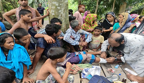 কোটালীপাড়ায় আধিপত্য বিস্তারকে কেন্দ্র করে সংঘর্ষে আহত ২৫, বাড়িঘর ভাঙচুর