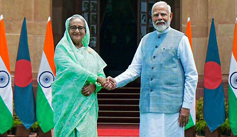হাসিনা-মোদি বৈঠকে ১০ সমঝোতা স্মারক সই