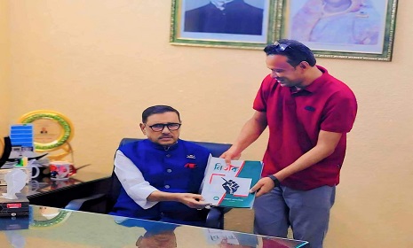 নির্ভীক এর মোড়ক উন্মোচন করলেন ওবায়দুল কাদের