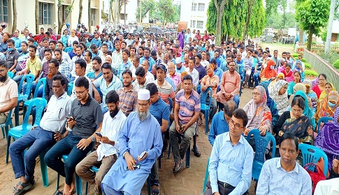 দ্বিতীয় দফায় ঠাকুরগাঁওয়ে পল্লীবিদ্যুৎ সমিতির কর্মকর্তা-কর্মচারীদের কর্মবিরতি