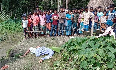 সুবর্ণচরে গ্রাম পুলিশের বাবাকে জবাই করে হত্যা