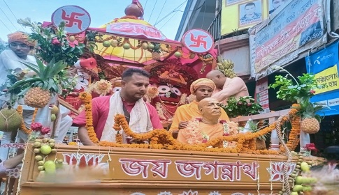 টাঙ্গাইলে শুরু হয়েছে ৯ দিনব্যাপী রথযাত্রা উৎসব