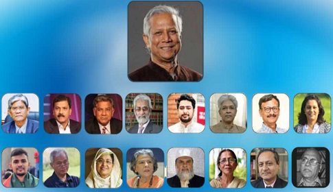 জেনে নিন অন্তর্বর্তীকালীন সরকারের উপদেষ্টাদের পরিচয়