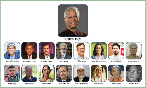 উপদেষ্টারা কে কোন মন্ত্রণালয় পেলেন