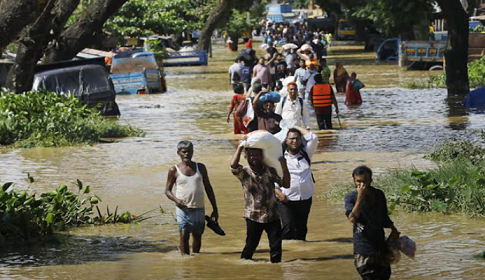 বন্যায় ক্ষতিগ্রস্ত প্রায় ৫২ লাখ মানুষ