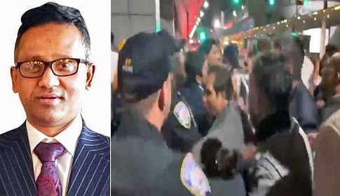 লন্ডনের পর এবার নিউ ইয়র্কে হামলার শিকার বিএনপি নেতা জুম খোকন