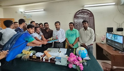 পলাশবাড়ী সরকারি কলেজে নতুন অধ্যক্ষের যোগদান