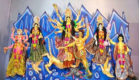 মহম্মদপুরে ১০২টি মন্ডপে শারদীয় দুর্গাপূজা শুরু