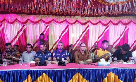 পাংশায় প্রতিমা বিসর্জনের মধ্য দিয়ে শেষ হলো দুর্গাপূজা