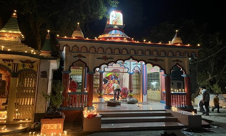 গোপালগঞ্জ মহা শ্মশানে আলোর উৎসব