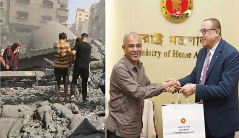 ‘বাংলাদেশ সবসময় ফিলিস্তিনের নির্যাতিতদের পাশে আছে’