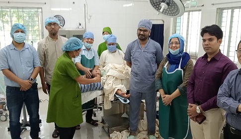 প্রতিষ্ঠার ৪২ বছর পর কাপ্তাই উপজেলা স্বাস্থ্য কমপ্লেক্সে অপারেশন থিয়েটার চালু